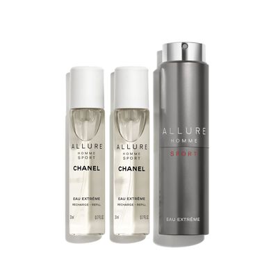 TWIST AND SPRAY FRASCO RECARGABLE 3 X 20 ML - EAU EXTRÊME